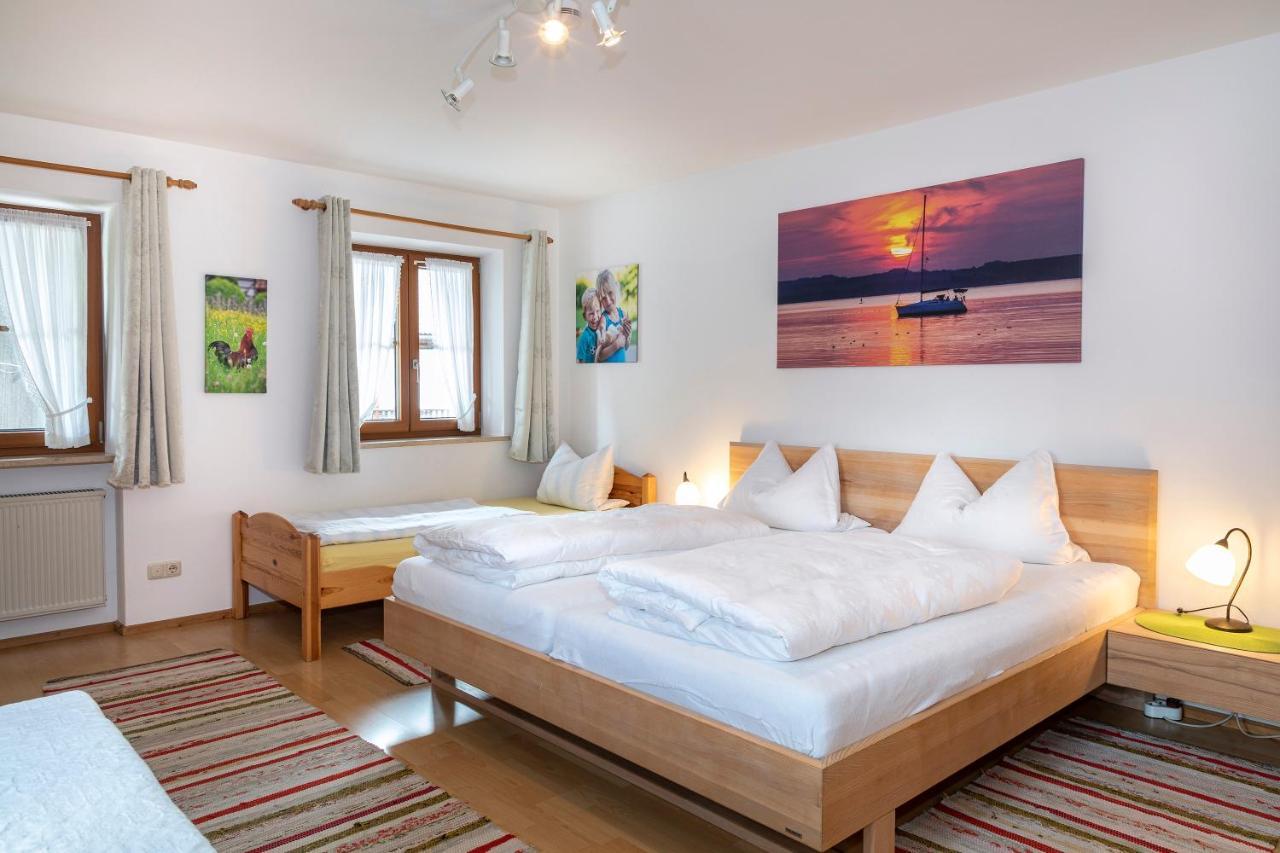 Zaisslhaeusl Hof Ferienwohnungen Übersee Εξωτερικό φωτογραφία