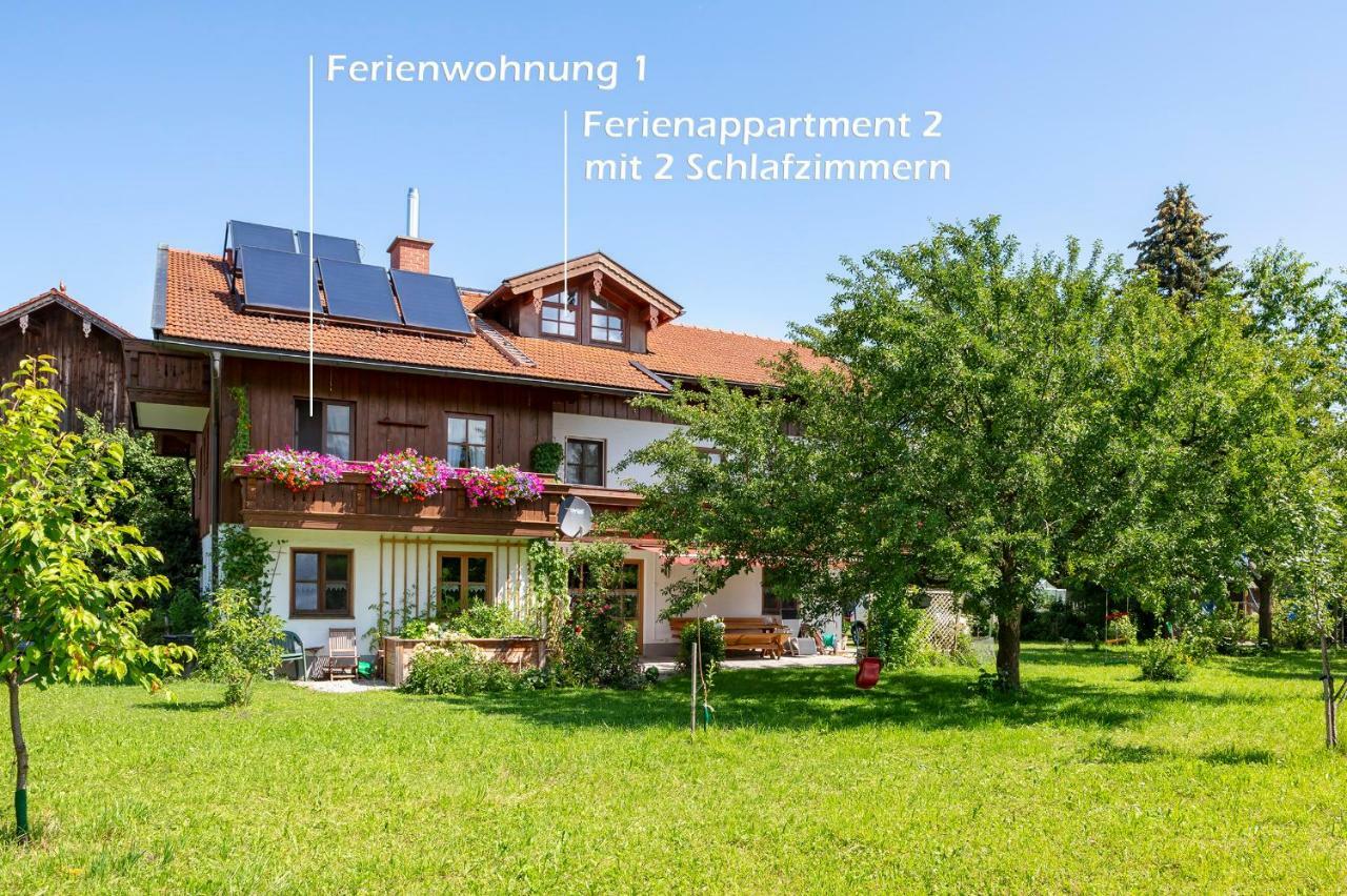 Zaisslhaeusl Hof Ferienwohnungen Übersee Εξωτερικό φωτογραφία