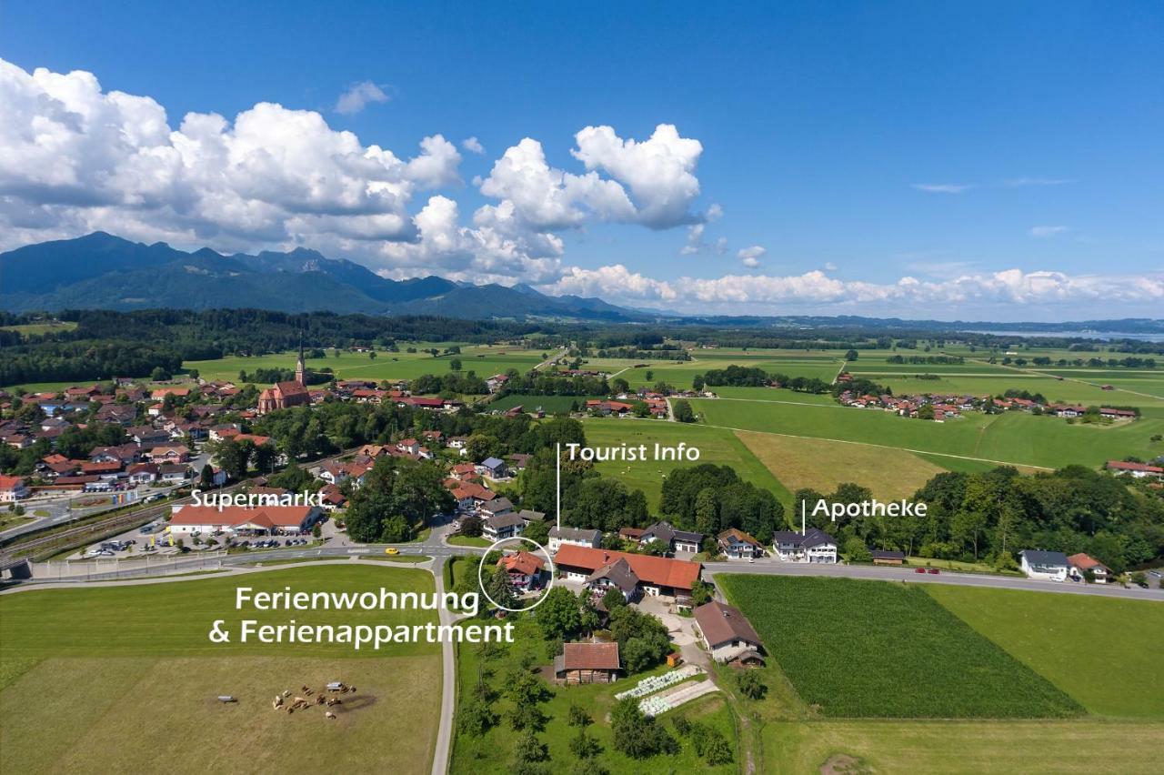 Zaisslhaeusl Hof Ferienwohnungen Übersee Εξωτερικό φωτογραφία